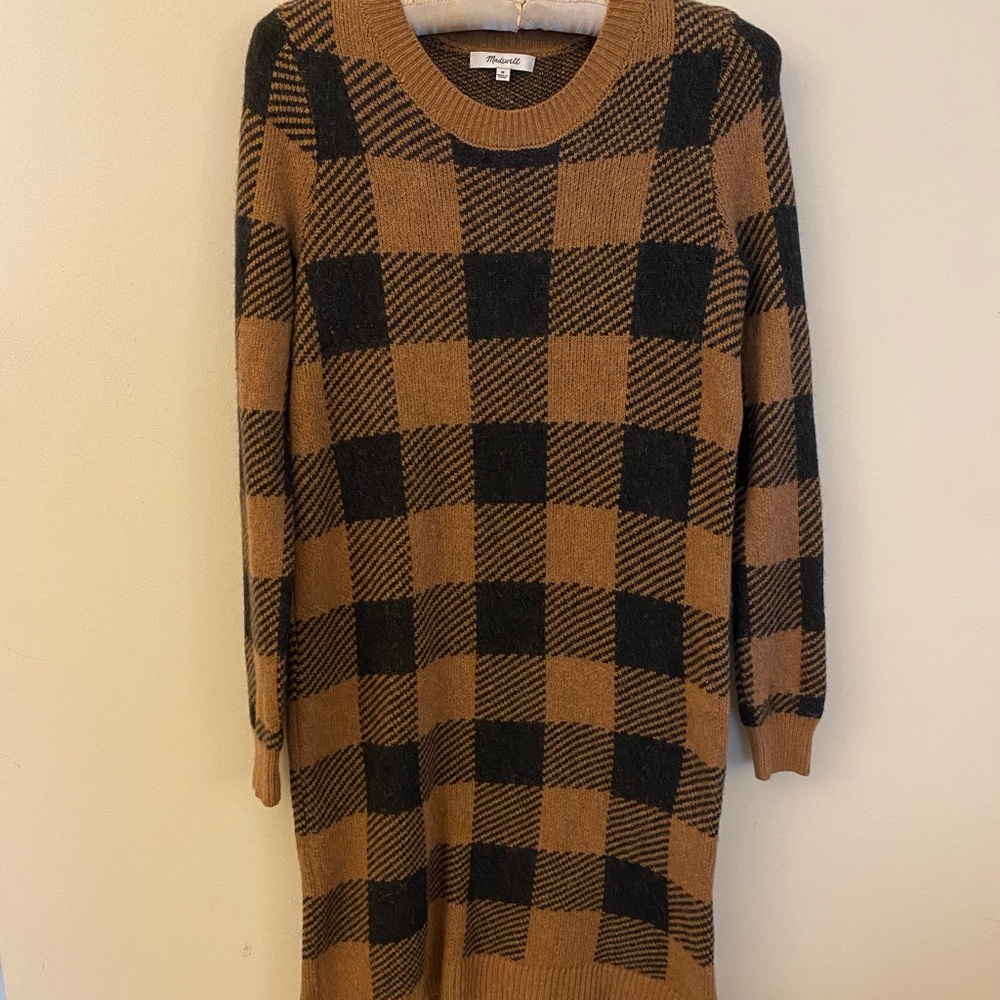 Madewell Buffalo Sweater Dress
